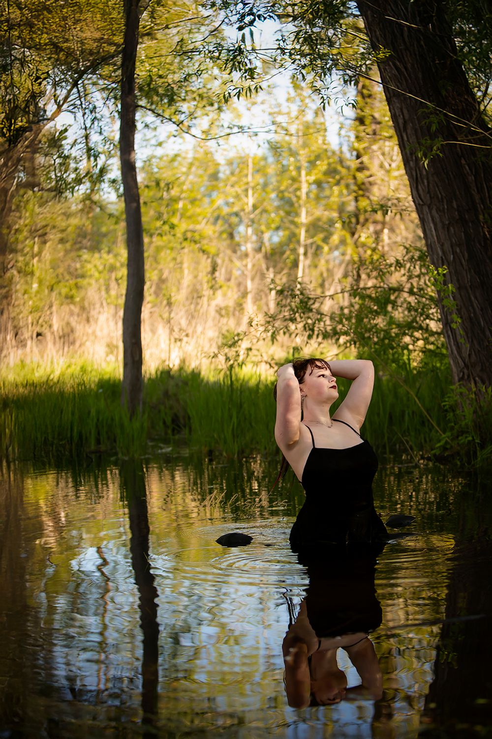 Boise river Senior pictures Milestones Portraits