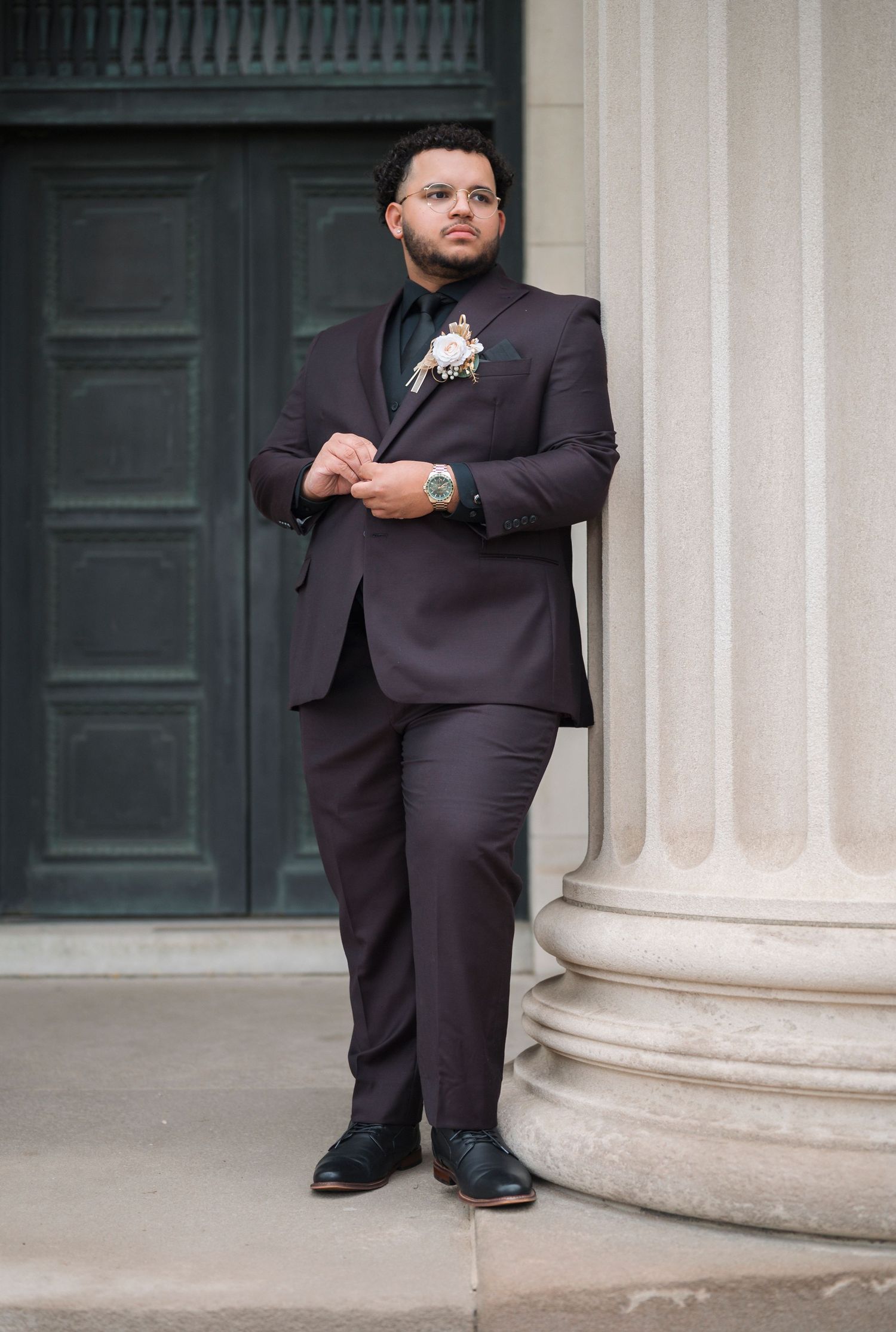 Springfield High school Senior Prom photo session in Massachusettes Western Mass area.