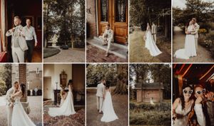 Trouwfotografie Kasteelhoeve Geldrop, bruidsfoto's Helmond, Brabant.
