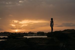 Sunset siluette