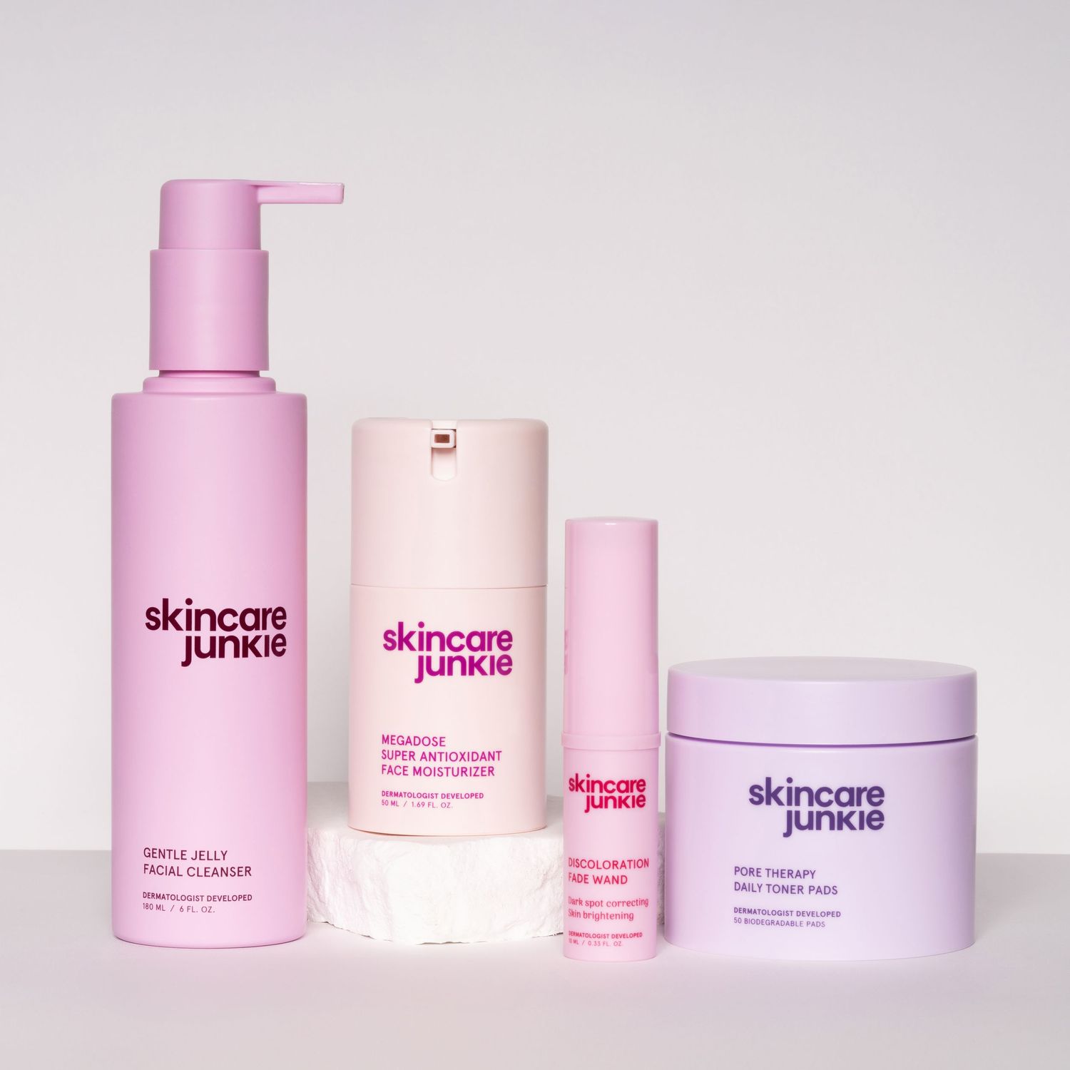 Beauty and skincare product photography designed for online retailers.