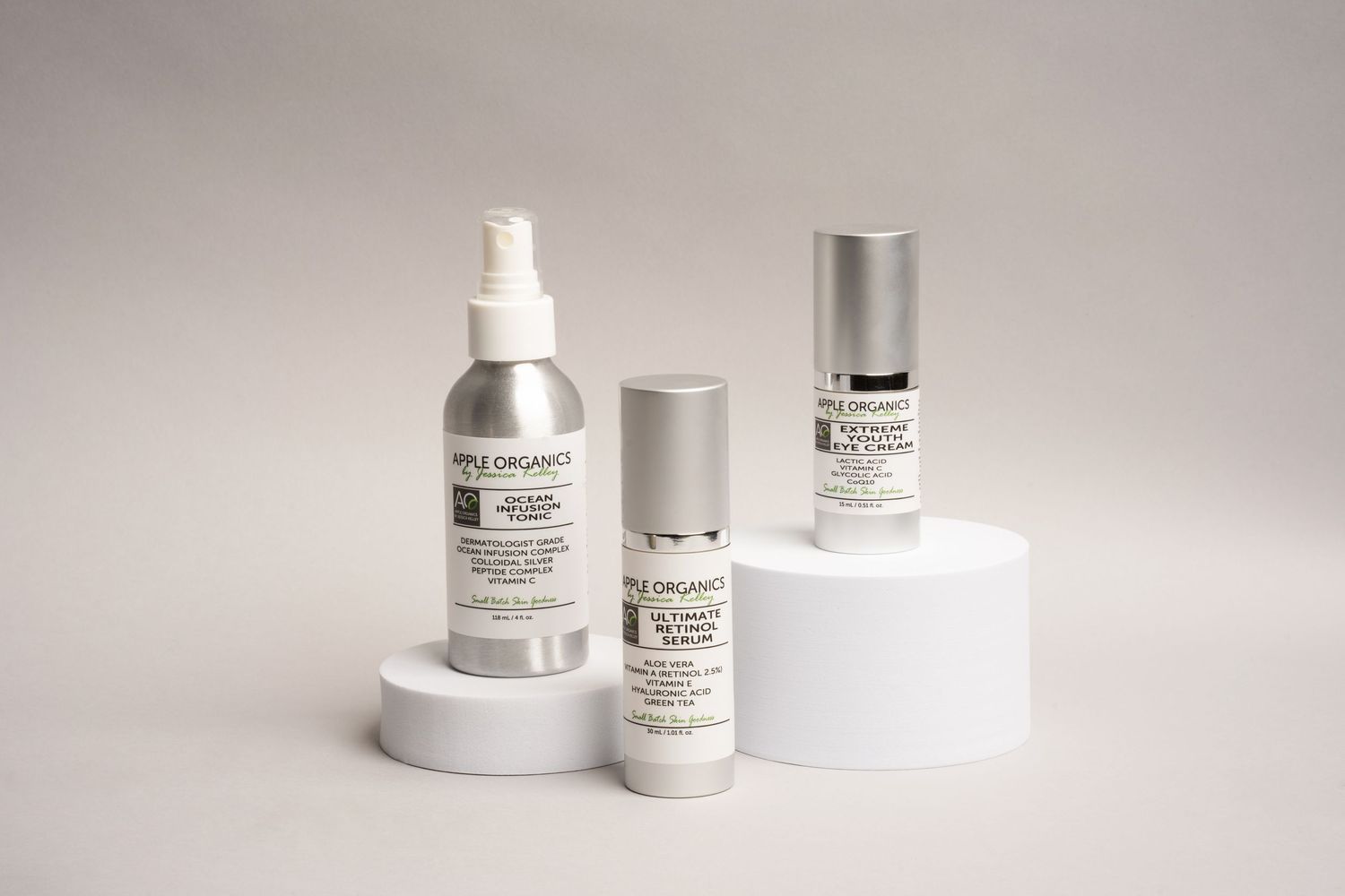 Men's grooming product photography created for brand marketing. Commercial image featuring premium beard care products.