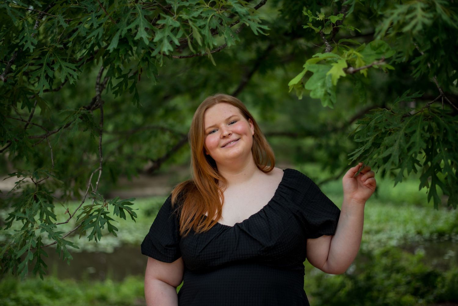 Graduation photo of young woman