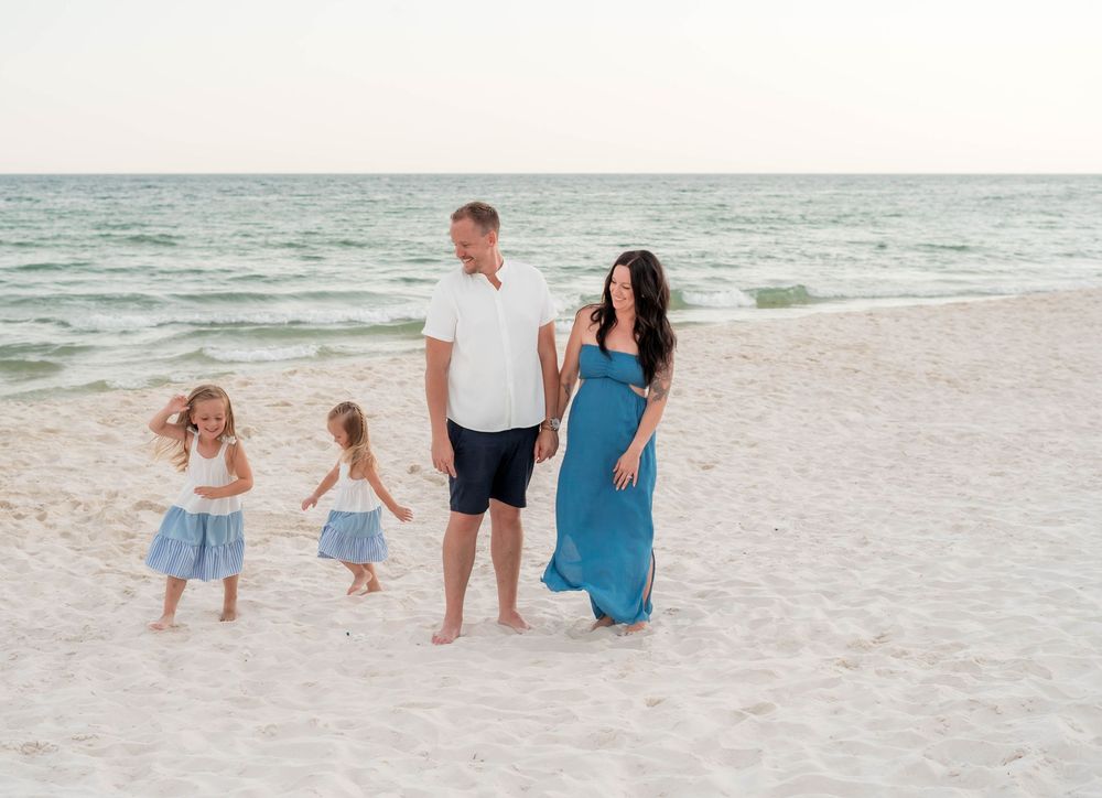 Family photography in Fort Morgan and Gulf Shores, Alabama