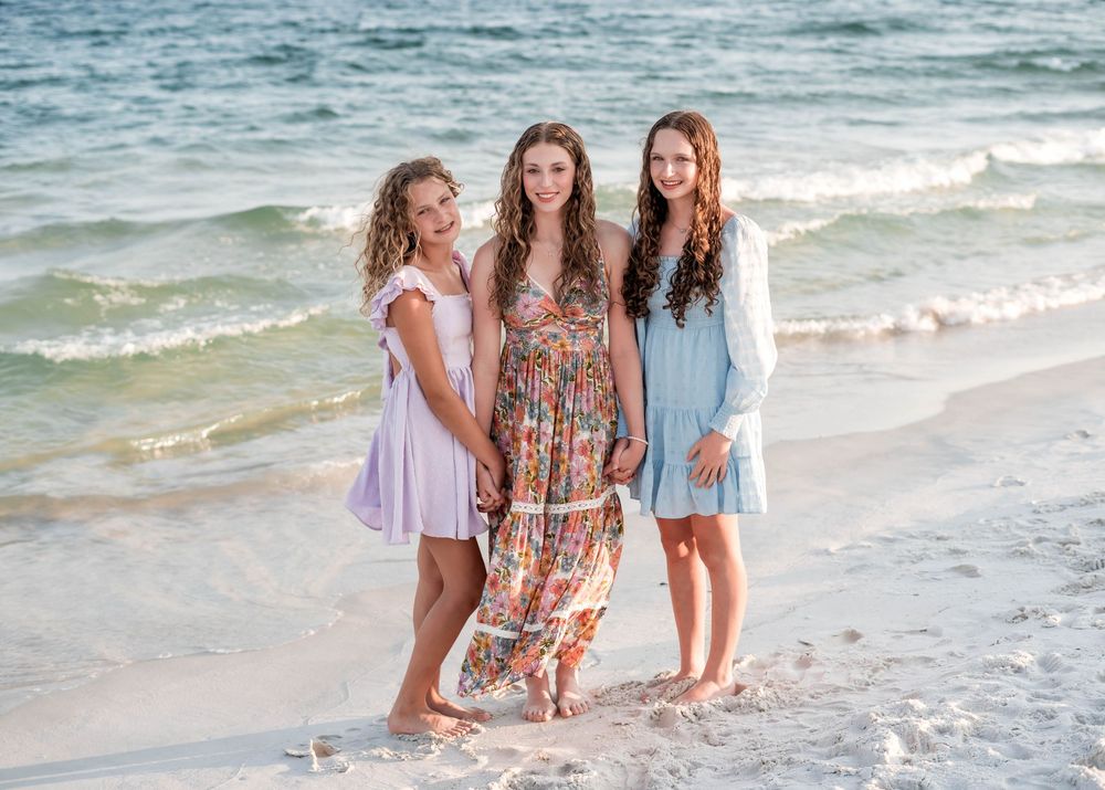 Family photography in Fort Morgan and Gulf Shores, Alabama