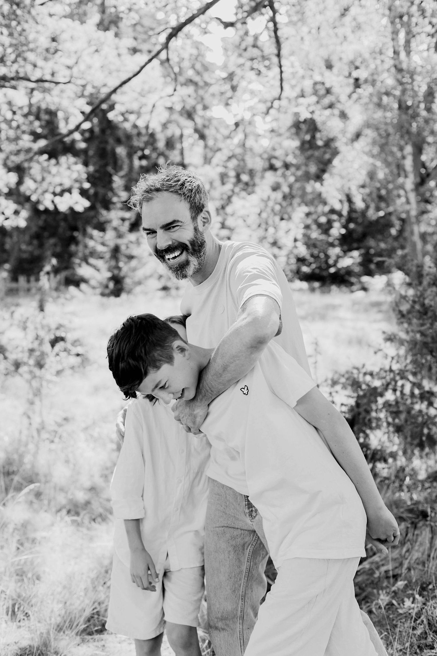 Familjefotografering Norra Finnö Sankt Anna. Fotograf Rebecca Nordin. Familjen Grün.