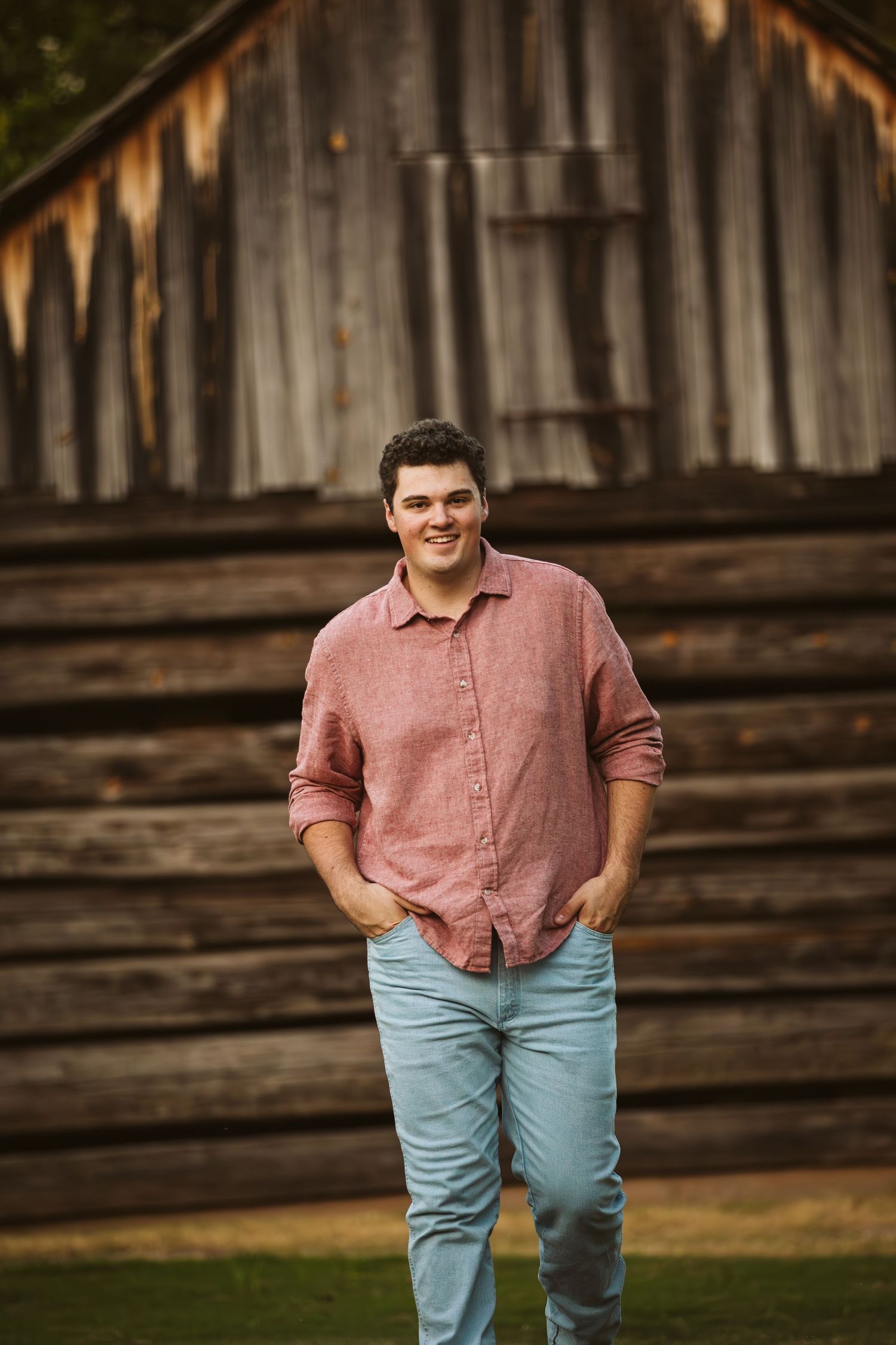senior session male student