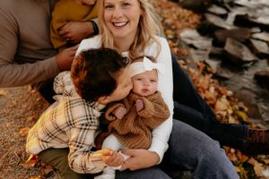 Fall family photos in Neenah Wisconsin
