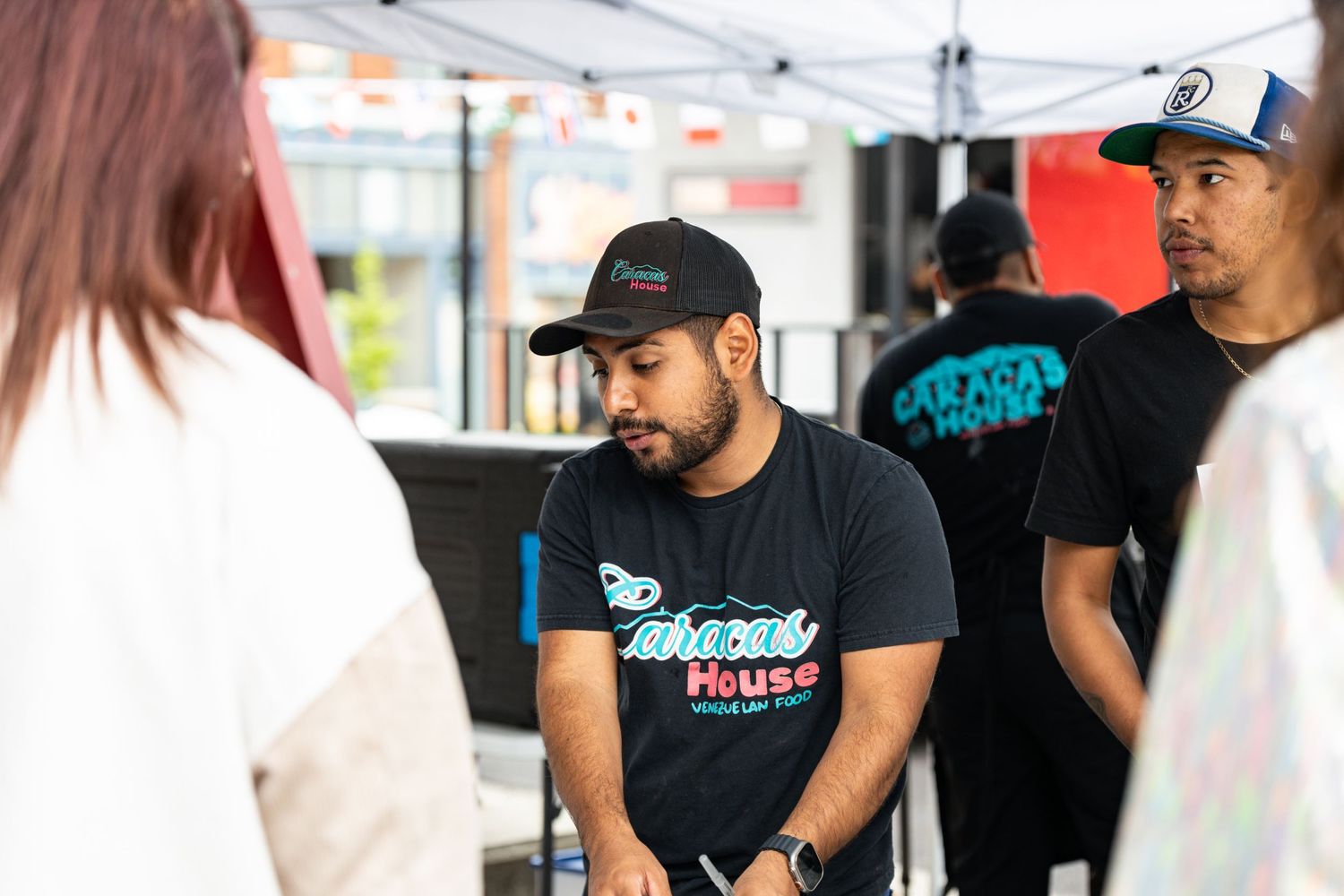 Springfield International Food Festival on C-Street captured by Springfield Missouri event photographer, Corey Stephens.
