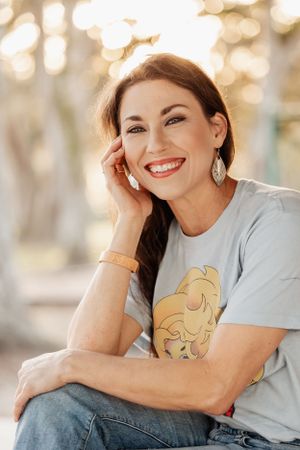 authentic offbeat styled portrait of person taken by photographer in central florida