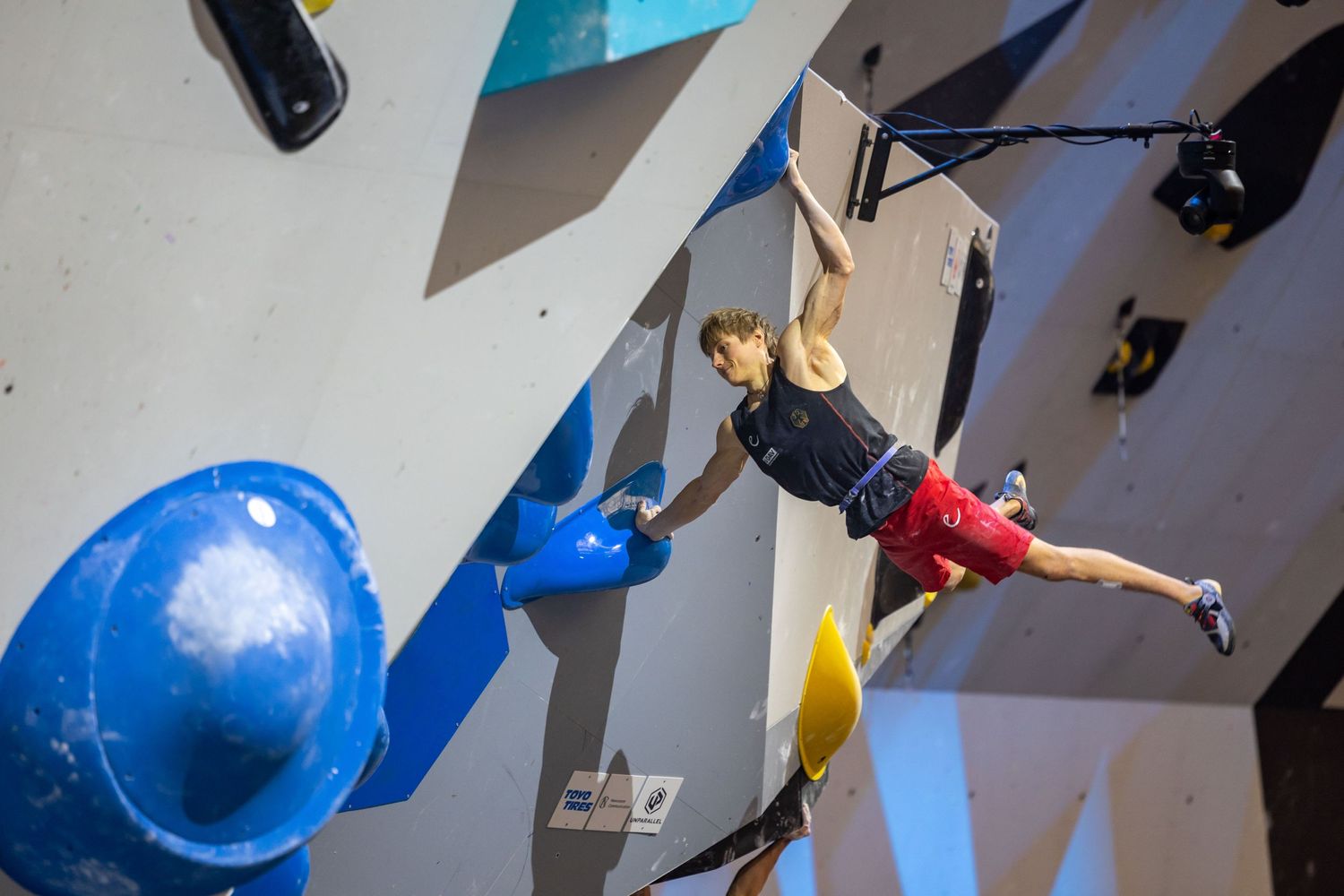 Sport climbing competition - photo by Jan Virt, Official World Climbing photographer