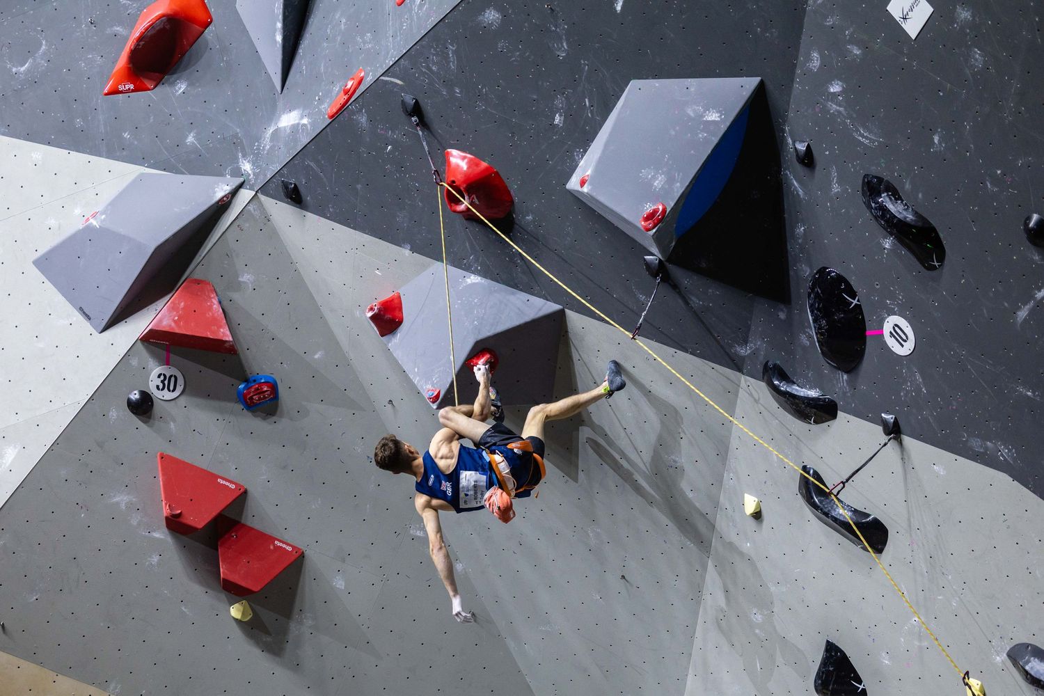 Sport climbing competition - photo by Jan Virt, Official World Climbing photographer