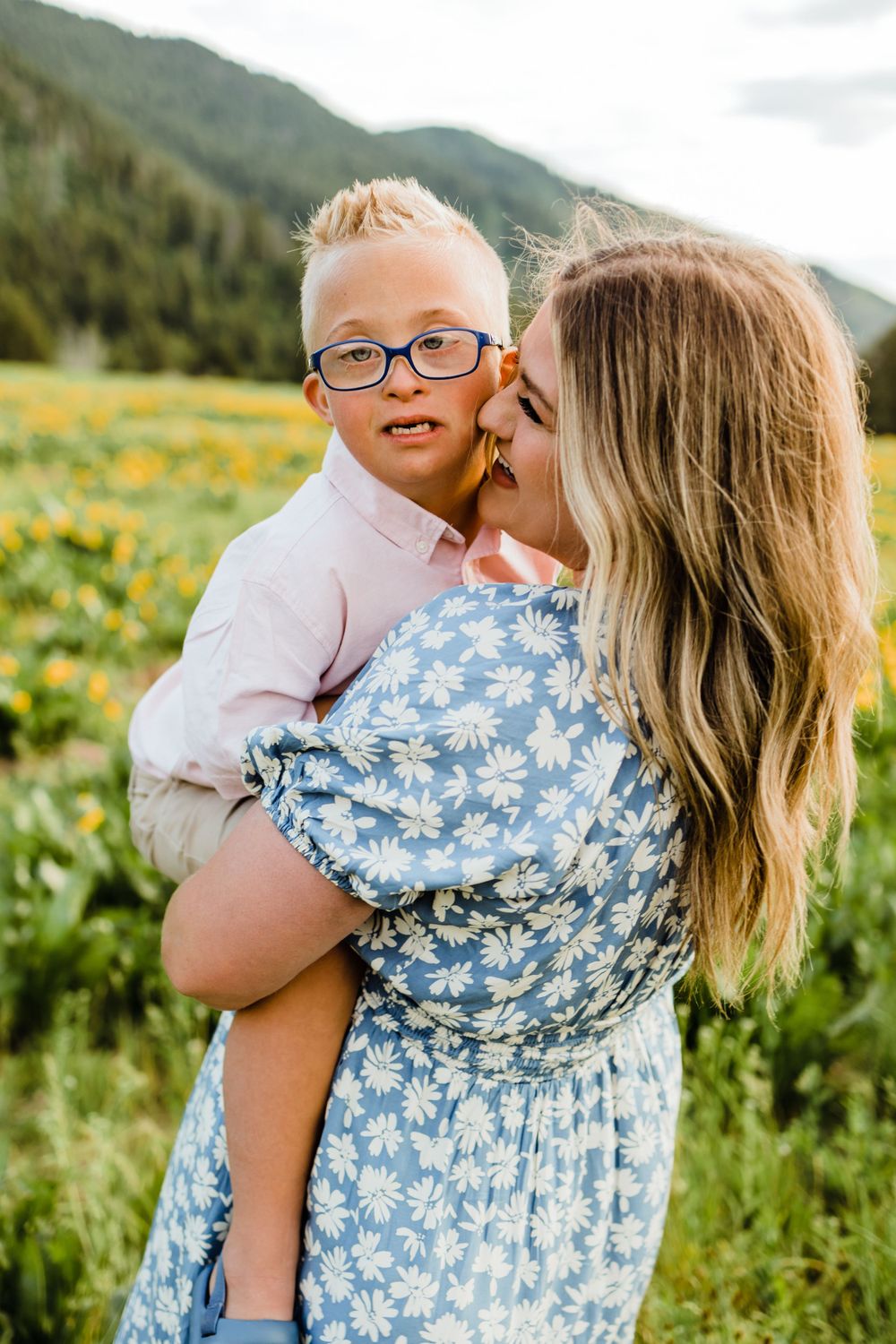 Northern Utah Mountain Field Family Photos