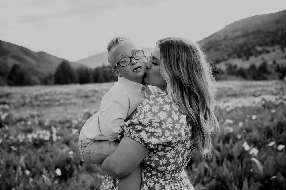 Northern Utah Mountain Field Family Photos