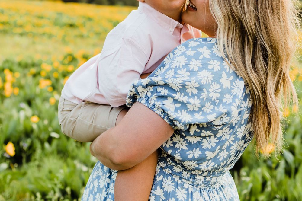 Northern Utah Mountain Field Family Photos