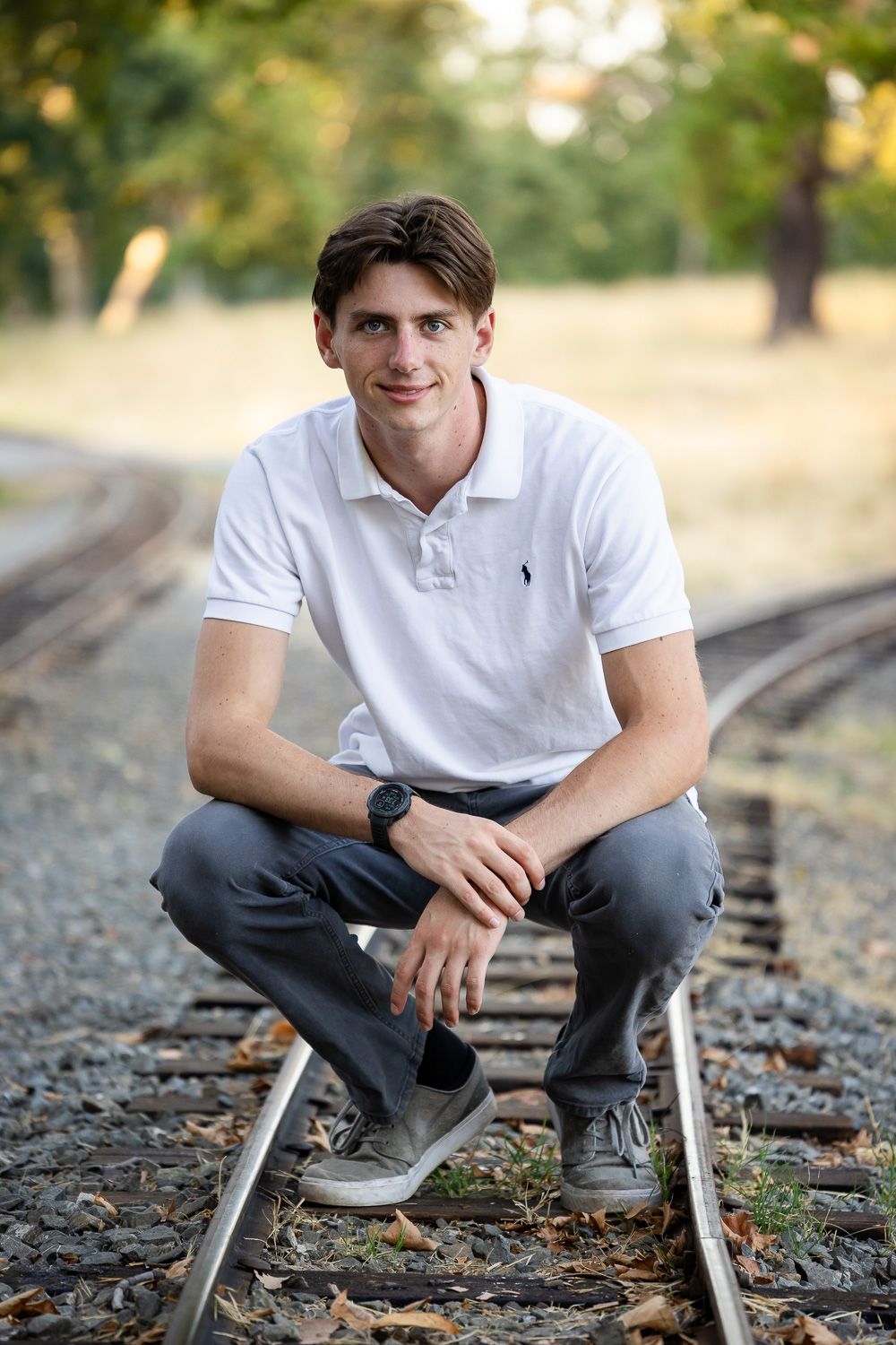 Senior photography session at Vasona Lake County Park in Los Gatos by Cindy Tucey Photography