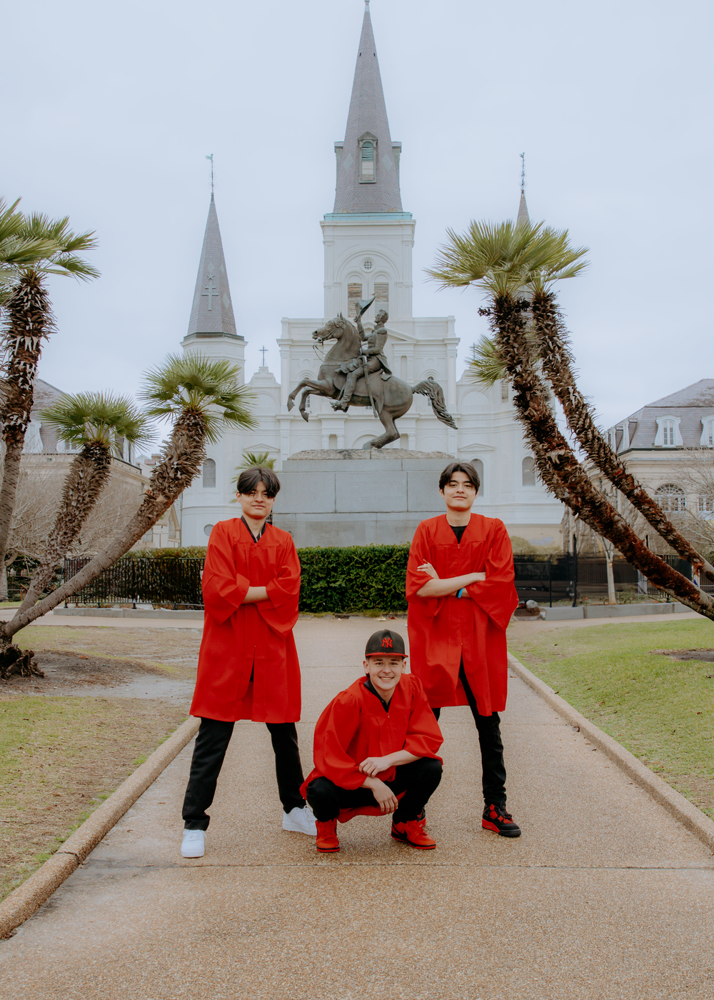 St. Louis Cathedral Senior portraits