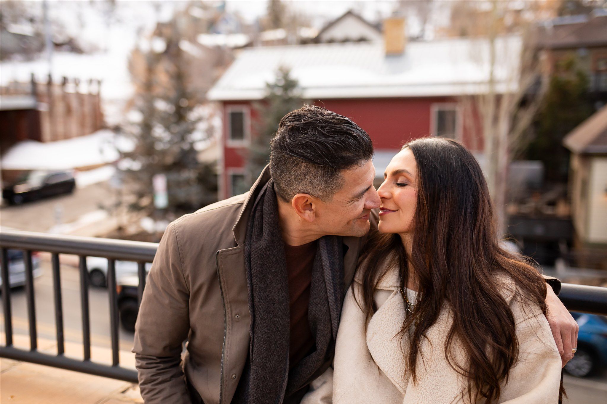 Utah couple engagement proposal photography
