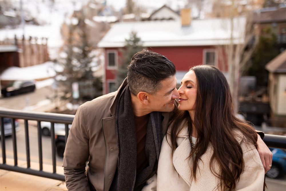 Utah couple engagement proposal photography