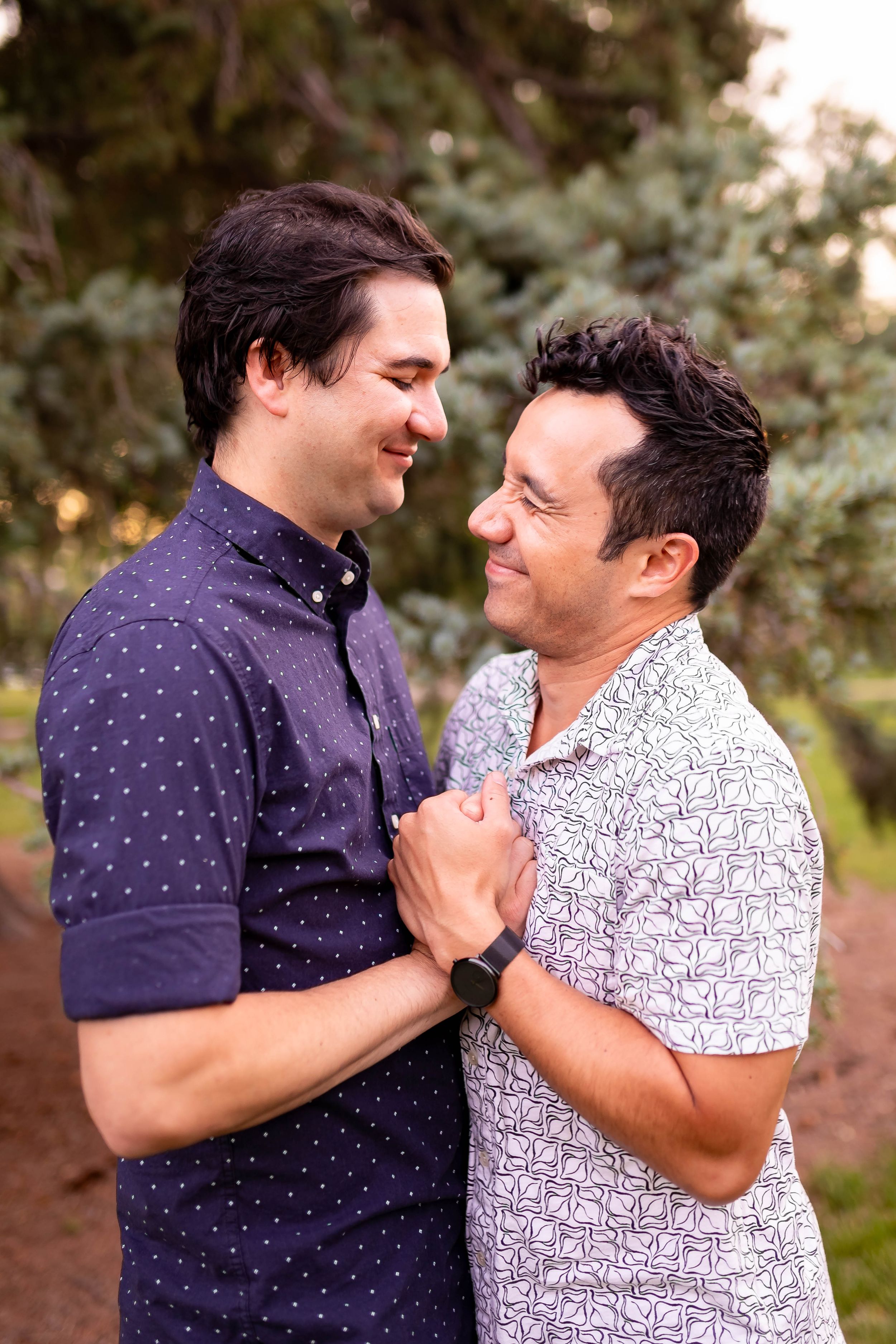 Utah couple engagement proposal photography