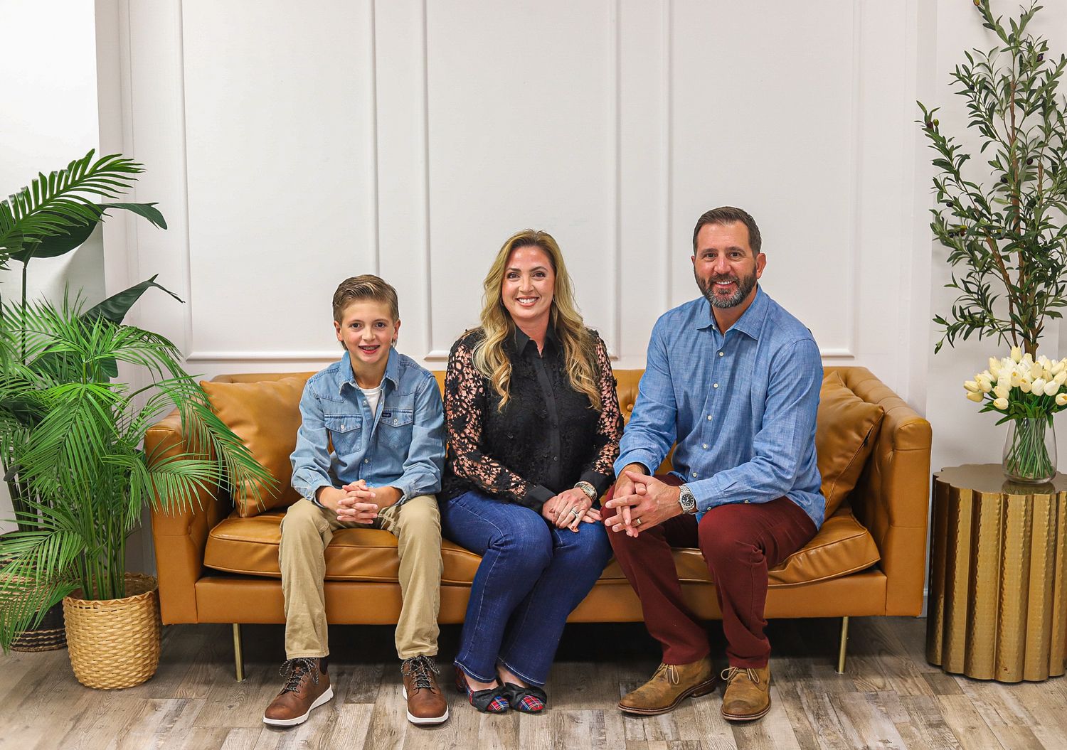 The Horn family 2025 photoshoot with Nicole Banet Photography.