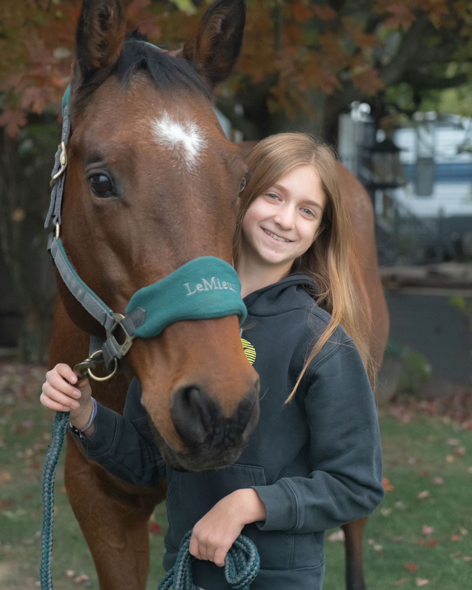 girl and her horse