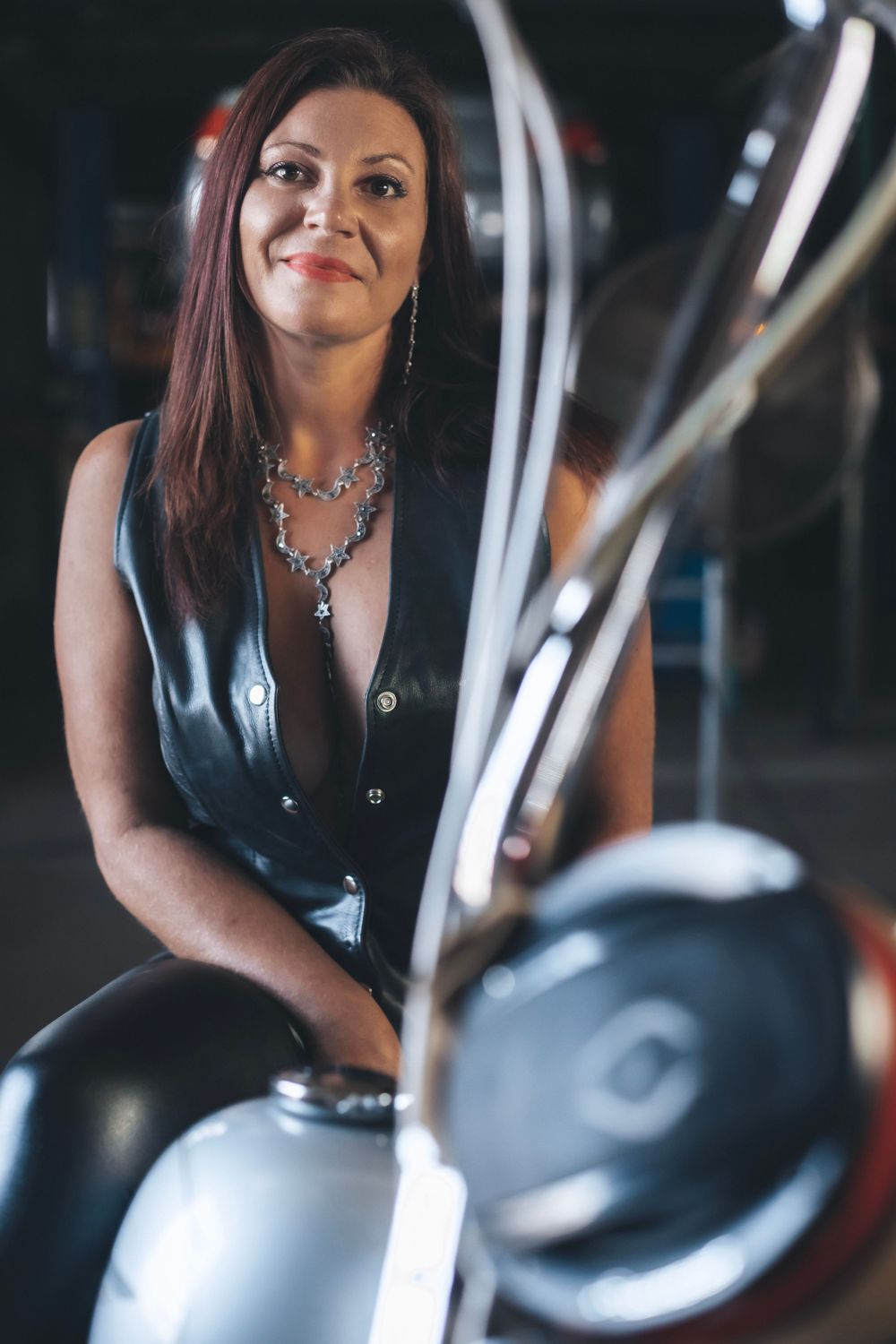 biker woman biker chic, self-love. biker girl. female biker. biker Boudoir