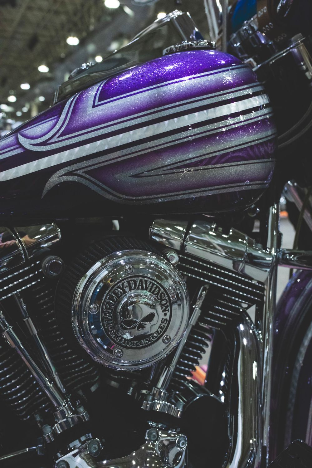 biker male biker, motorcycle, Honda, garage, sexy, boudoir, Harley-Davidson, Indian, Yamaha, custom paint, color Purple