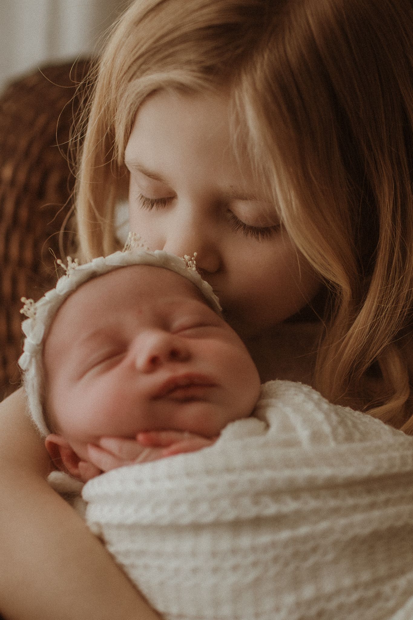 Gentle close-up sequence showing peaceful sleeping moments in soft lighting.