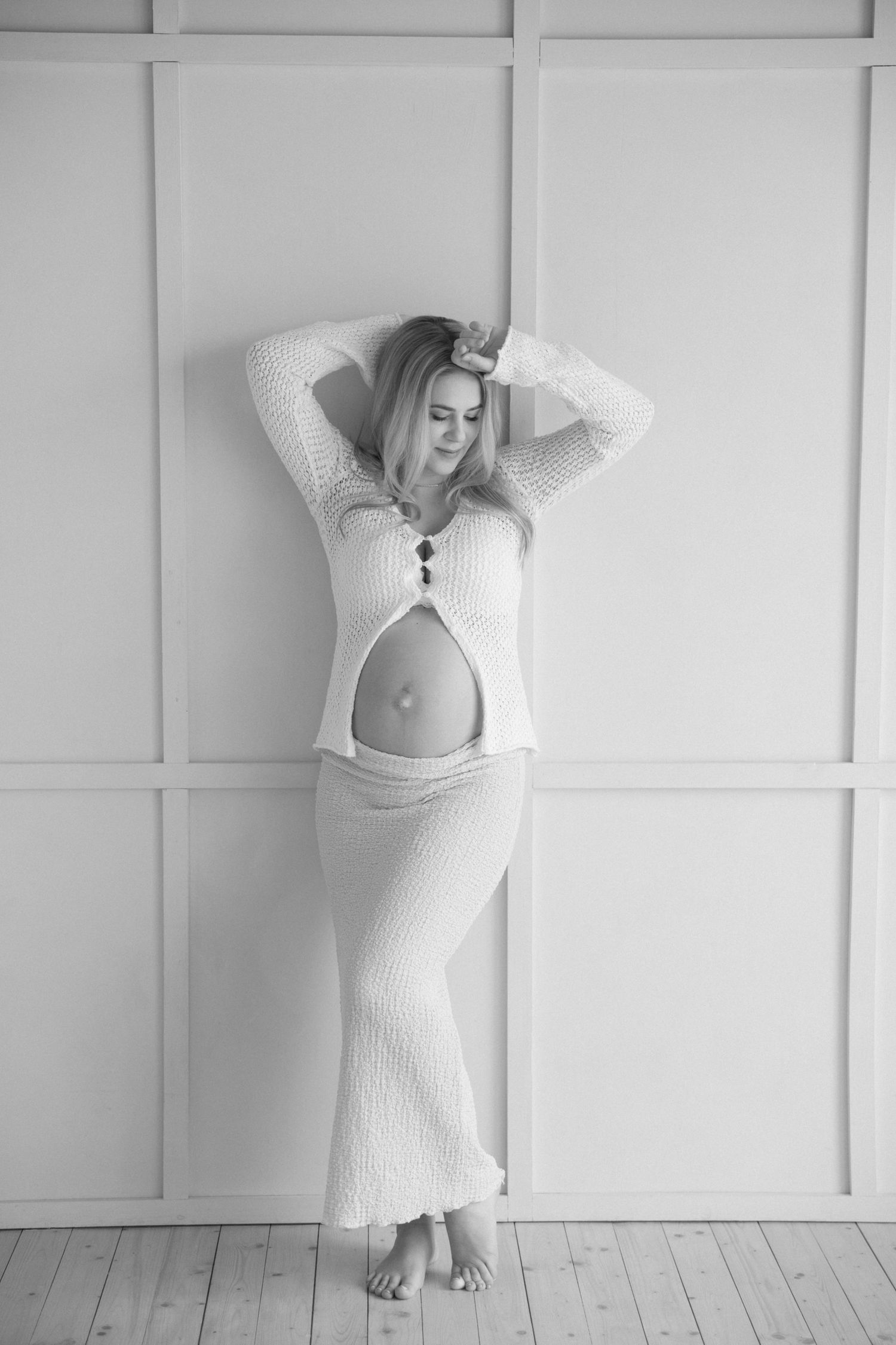 beebiootuse fotosessioon stuudios — Helen Kattai Photography Tallinn