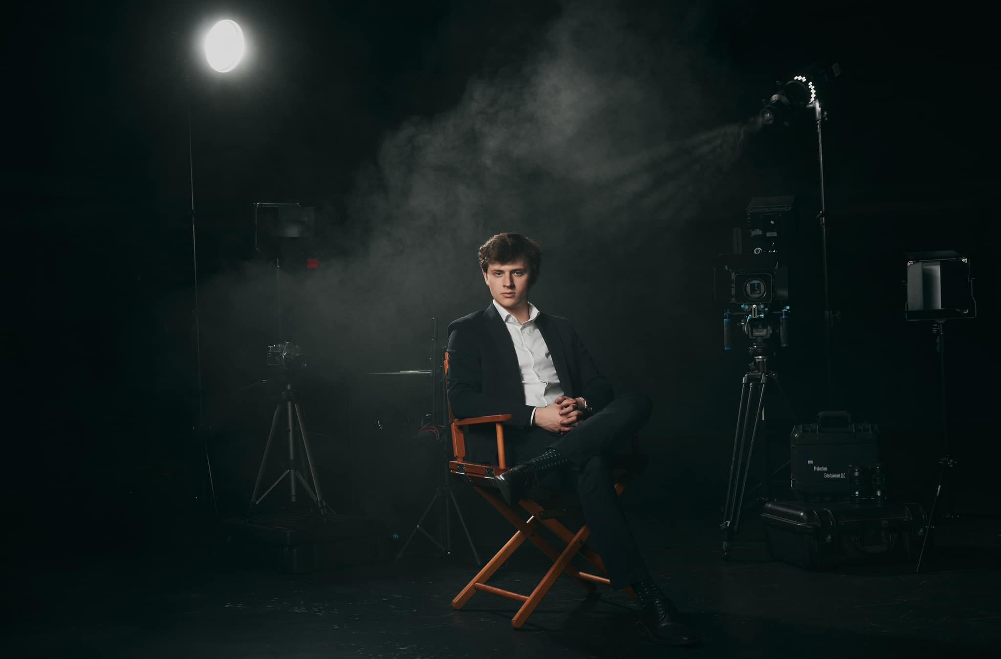 Fine arts high school senior portrait by Matthew Sewell, Little Rock photographer