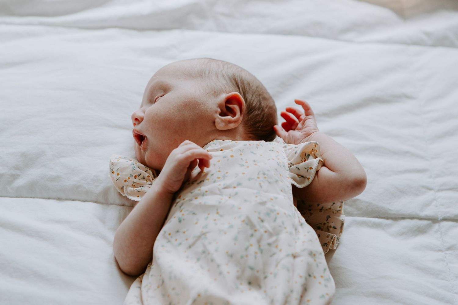 Newborn photo session