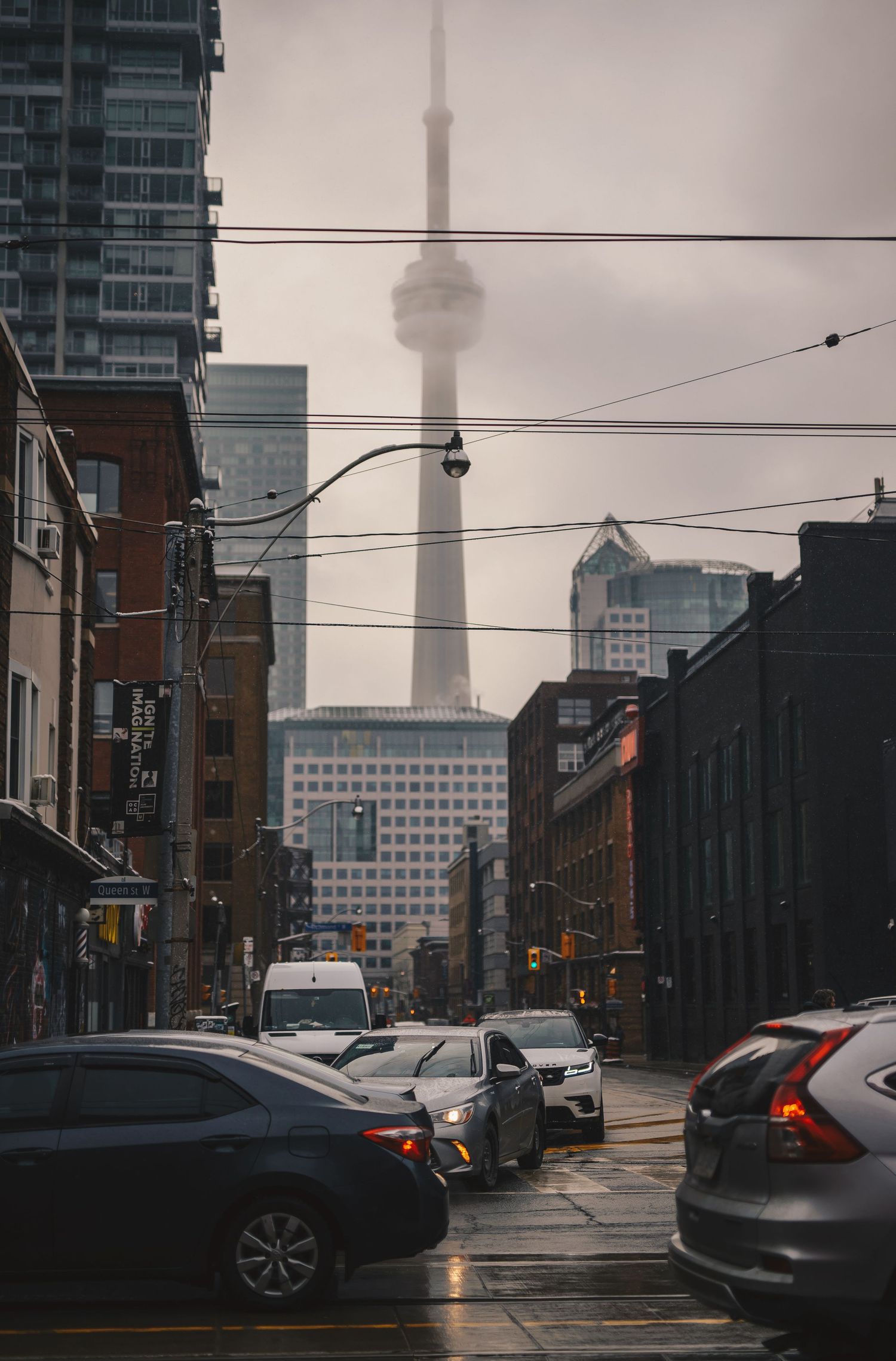 Fine art landscape photograph of the CN Tower in Toronto, Ontario Canada, EyeofBlaxz international photography - captured by Blaxz Alexander