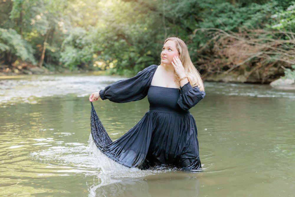 branding photo shoot session creek session sunset ronks pa new jersey nj clayton franklinville glassboro pitman mantua