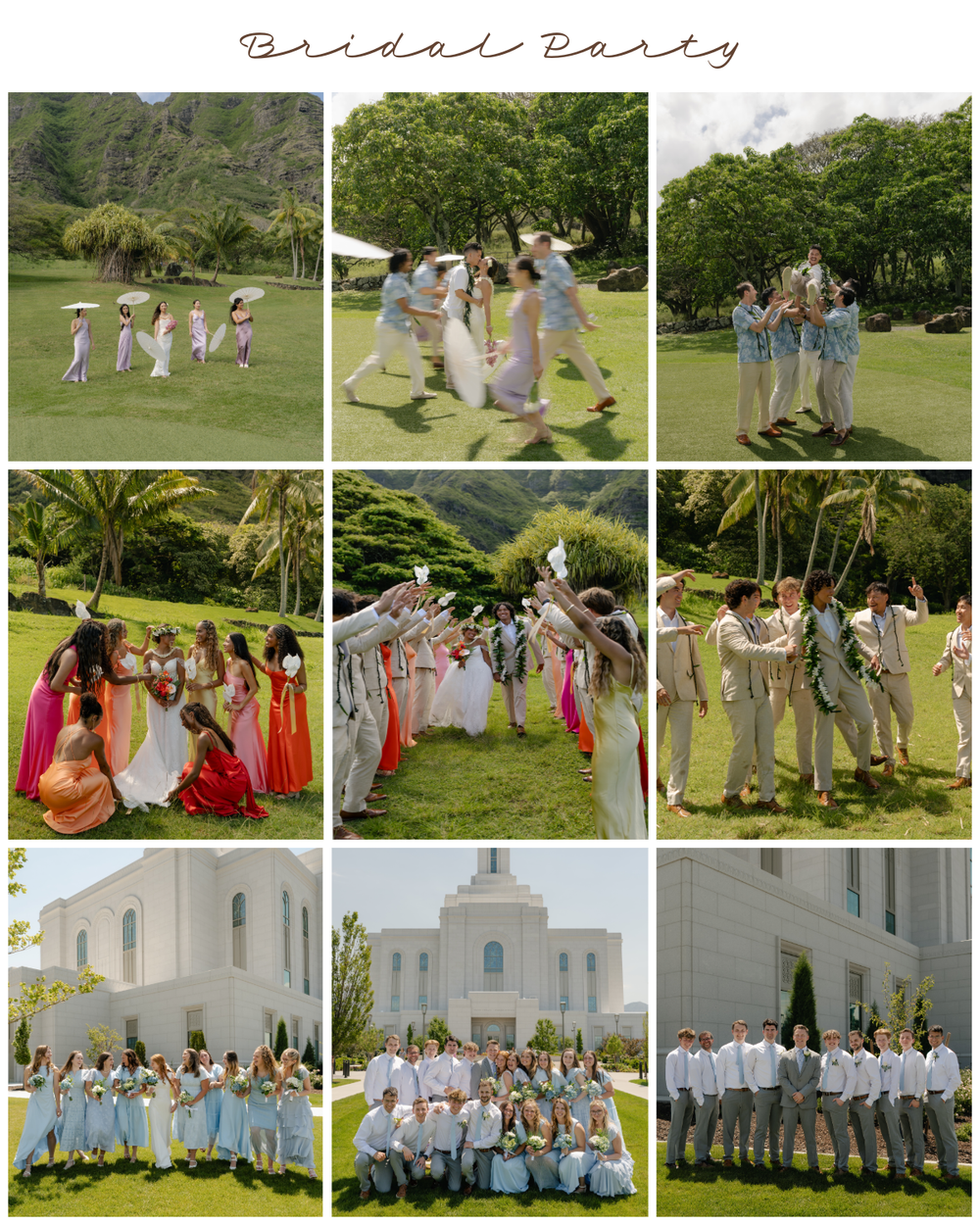Sariah Films  Bridal Party