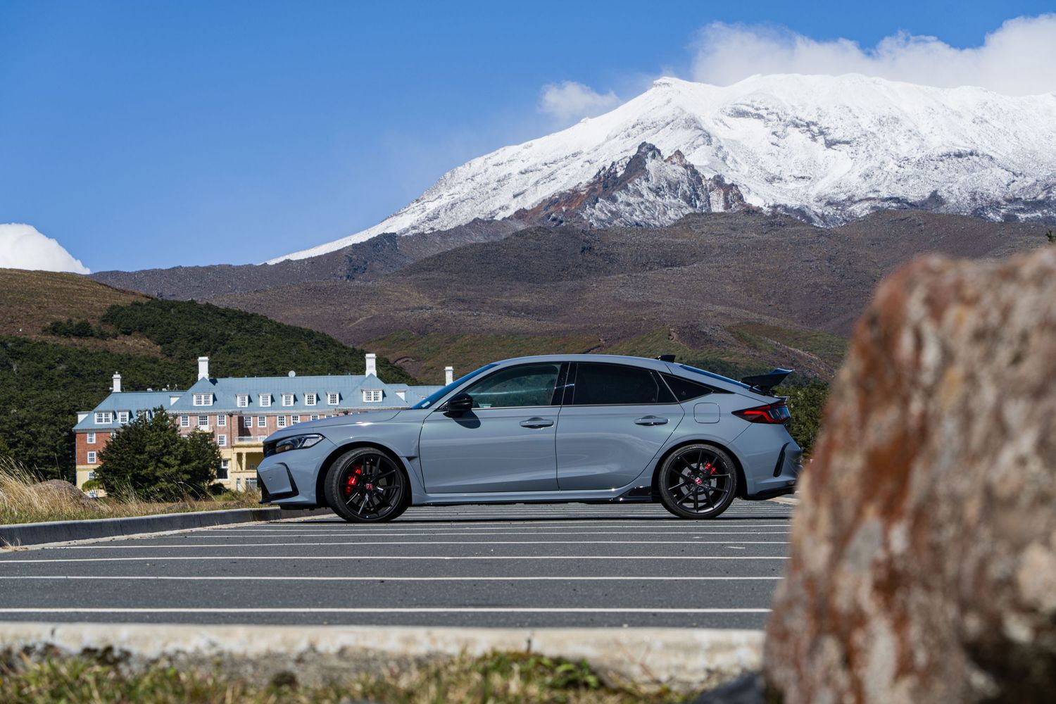 Honda, Type r, Mt Ruapehu, Chateau Tongariro