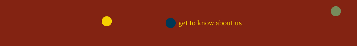 Simple red banner design with dots and text elements.