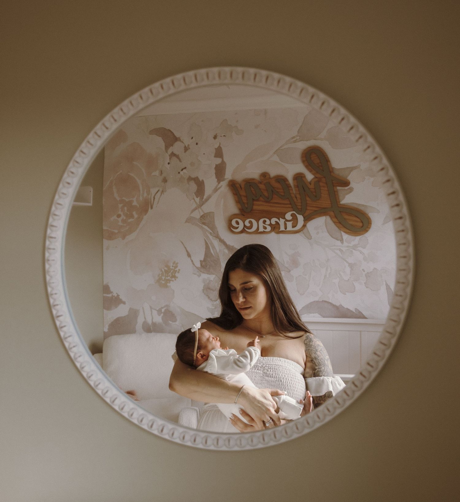 in home newborn photography