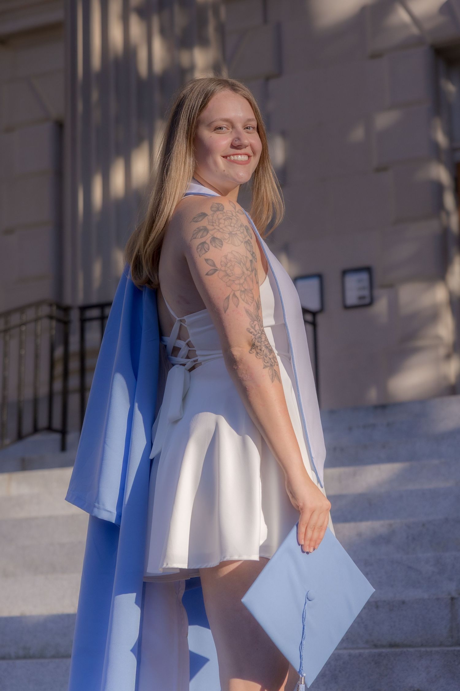 UNC Chapel Hill Grad Photographer | Wilson Library