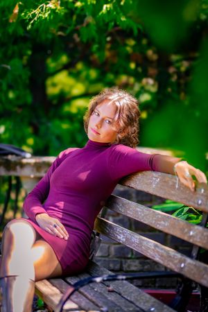 Timeless senior photos with soft, glowing colors that capture her natural beauty and personality perfectly