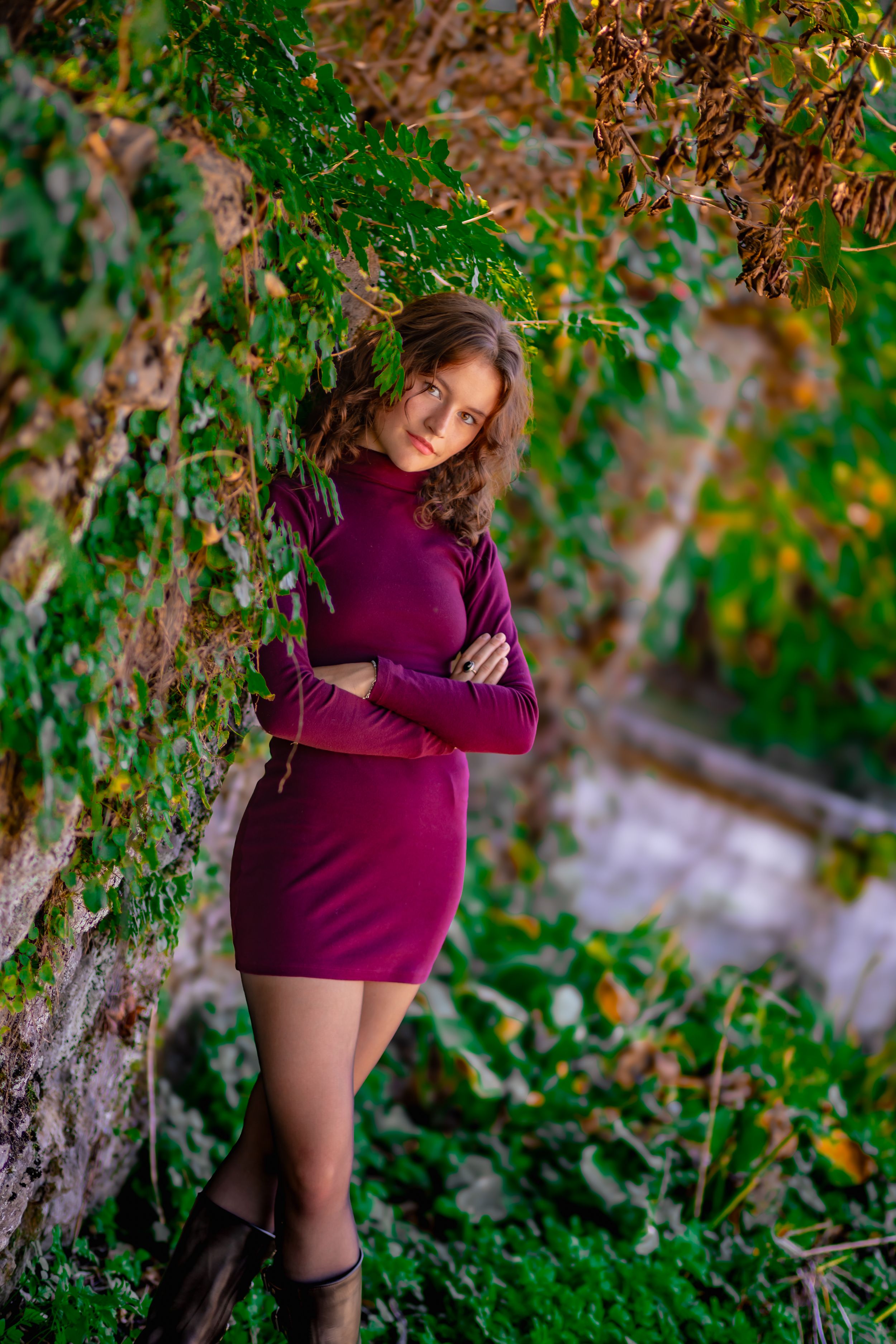 Senior girl portraits full of style, confidence, and picture-perfect color tones. A keepsake for years to come