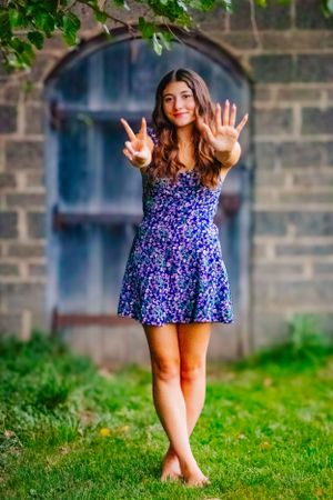 senior girl