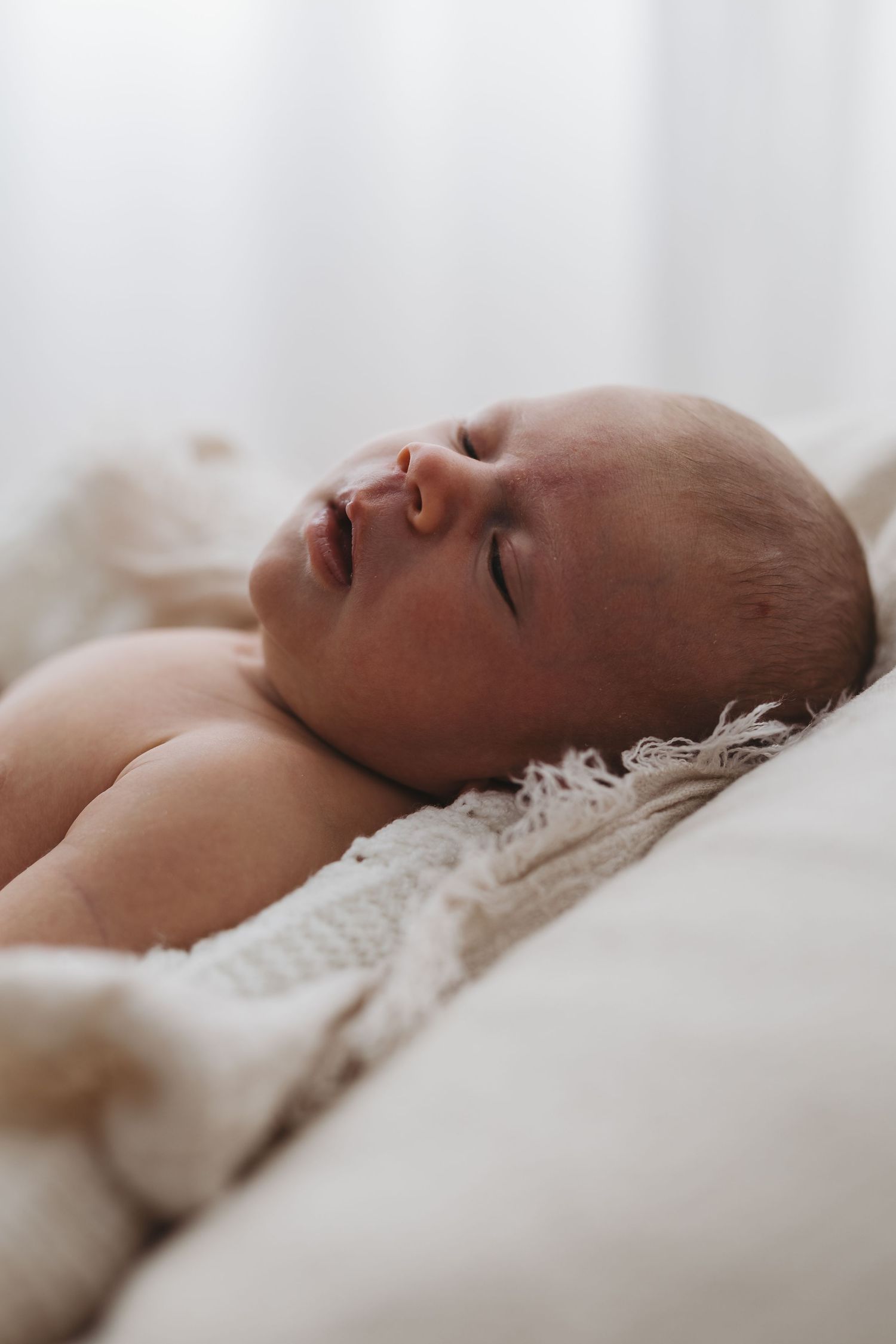 Newborn baby sleeping