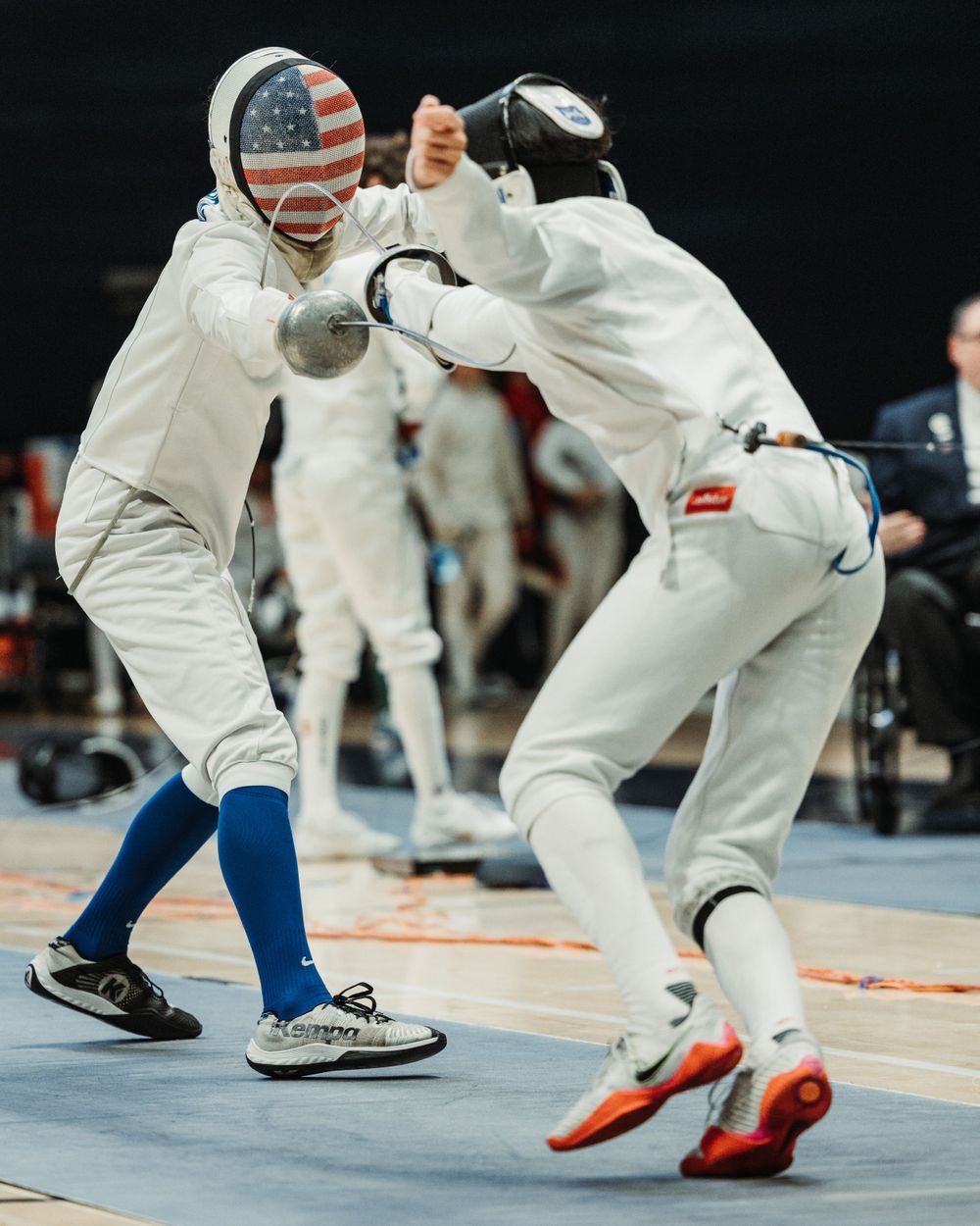 High School fencers compete at a tournament in San Diego, Sports Photography