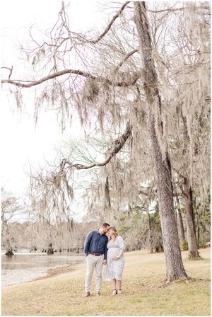 Lake Bistineau Maternity Session in North Louisiana by north Louisiana motherhood photographer Courtney Dexter Photography