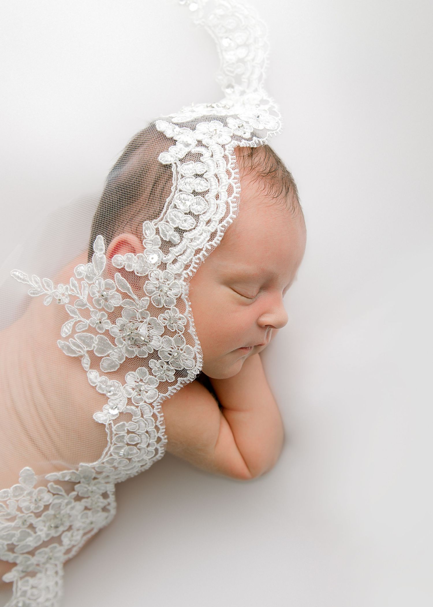 Houston baby photographer in studio