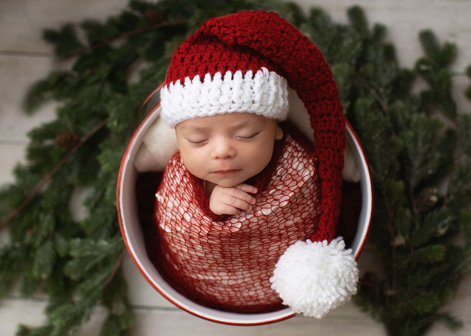 Houston baby photographer in studio