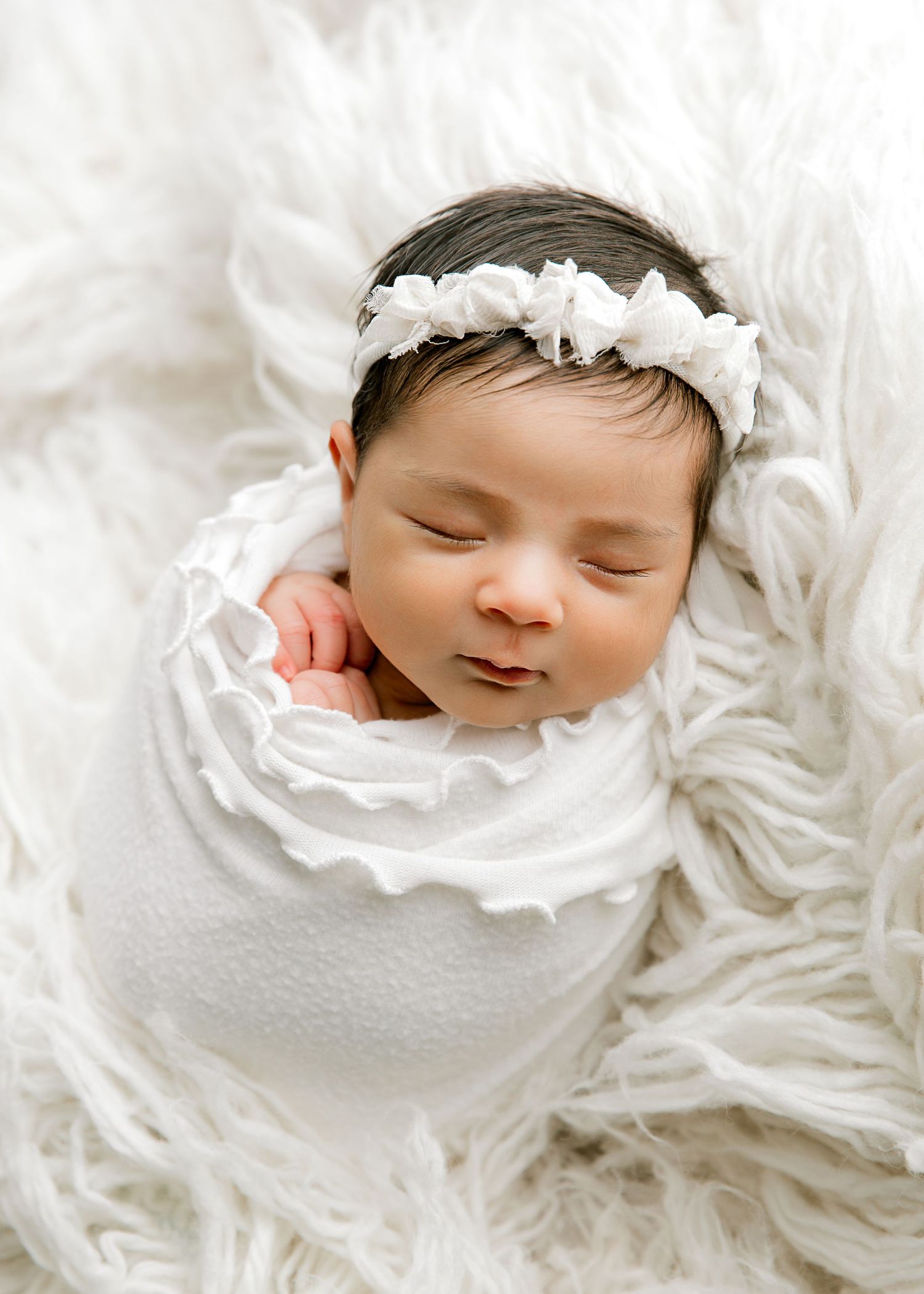 Houston baby photographer in studio