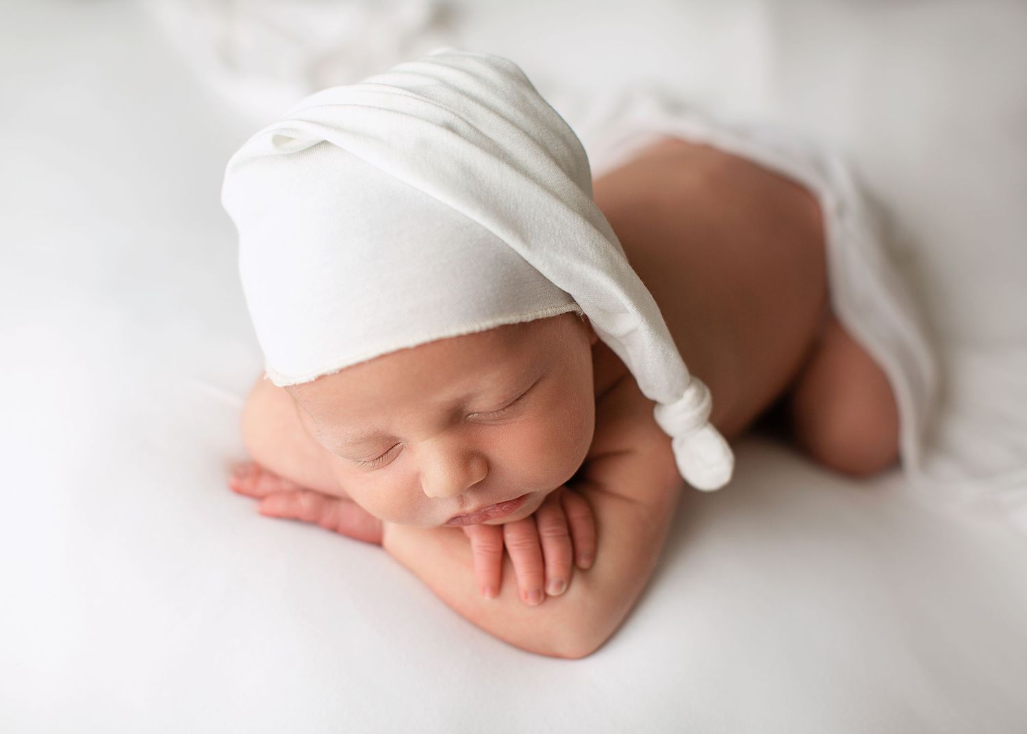 Houston baby photographer in studio