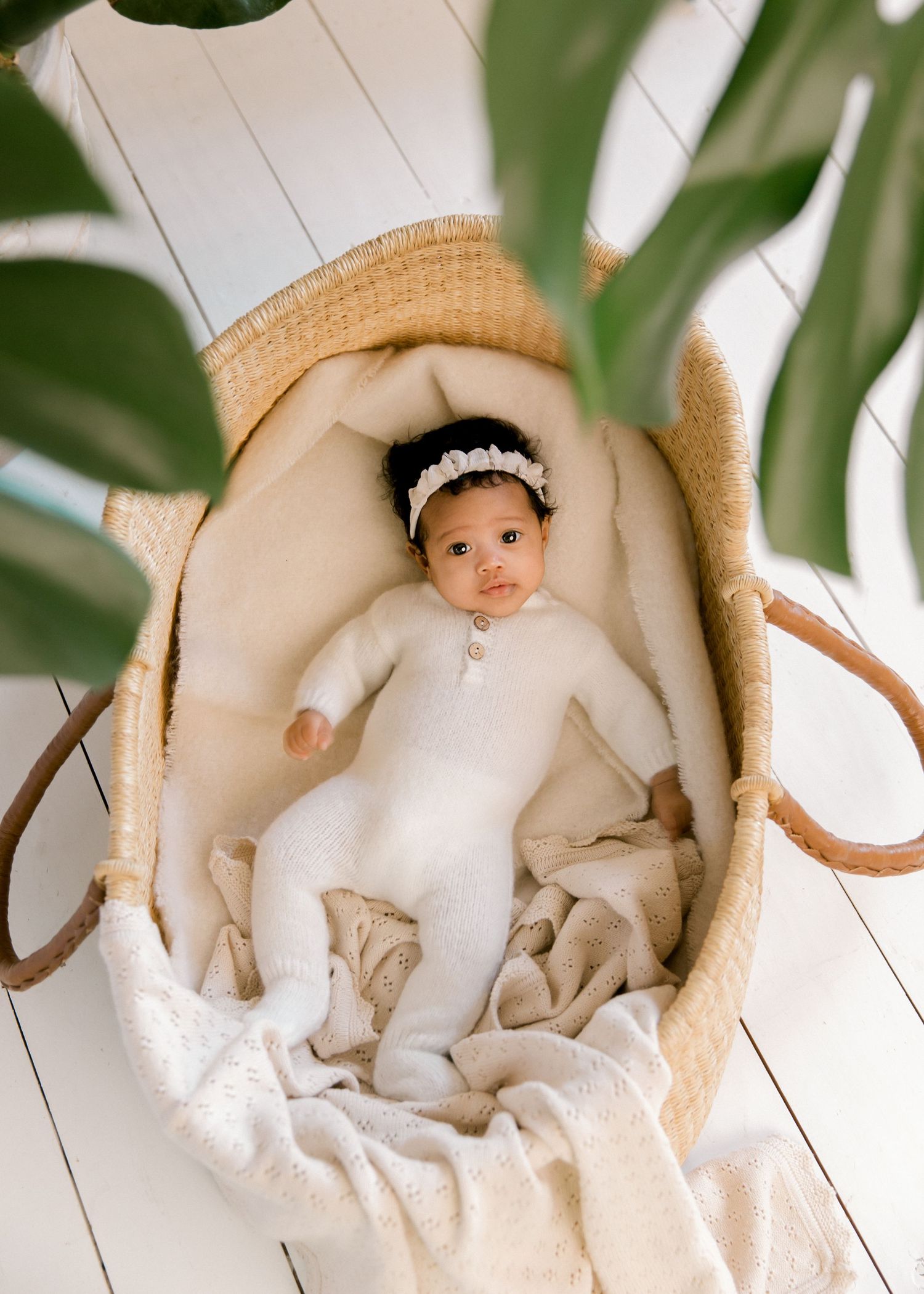 Houston baby photographer in studio